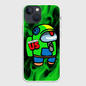 Чехол для iPhone 13 mini с принтом AMONG US   BRAWL STARS LEON в Кировске,  |  | among | among us | amongus | brawls | crewmate | game | games | imposter | impostor | leon | logo | monster | sabotage | shhh | stars | амонг | амонг ас | амонгас | бравл | игра | игры | импостер | космос | крюмейт | леон | лого | логотип | лог