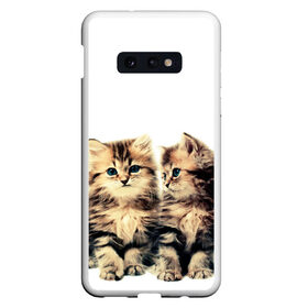 Чехол для Samsung S10E с принтом котята в Кировске, Силикон | Область печати: задняя сторона чехла, без боковых панелей | cute kittens | kittens | котята | красивые котята | милые котята