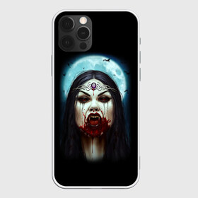 Чехол для iPhone 12 Pro Max с принтом Королева Вампиров в Кировске, Силикон |  | 666 | blood | dracula | horror | inside | queen | scream | vampire | вампир | внутри | дракула | древний | королева | крик | кровь | луна | полнолуние | ужасы | хоррор