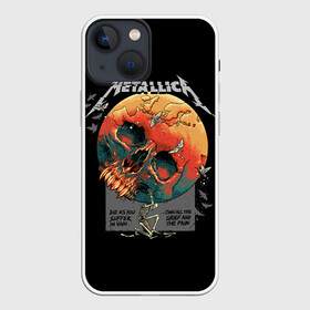 Чехол для iPhone 13 mini с принтом Metallica в Кировске,  |  | metal | metallica | rock | джеймс хэтфилд | классика | легенда | метал | металлика | популярное | рок | рокгруппа