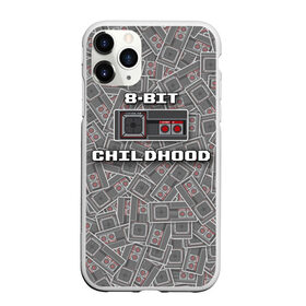 Чехол для iPhone 11 Pro Max матовый с принтом 8-bit childhood в Кировске, Силикон |  | 8 bit | 8 бит | sega | sega master system | джойстик | сега