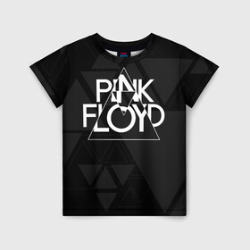 Детская футболка 3D с принтом Pink Floyd в Кировске, 100% гипоаллергенный полиэфир | прямой крой, круглый вырез горловины, длина до линии бедер, чуть спущенное плечо, ткань немного тянется | dark side of the moon | floyd | music | pink | pink floid | pink floyd | rock | rocker | rocknroll | the wall | музыка | пинк | пинк флоид | пинк флойд | рок | рок н ролл | рокер | флойд