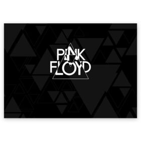Поздравительная открытка с принтом Pink Floyd в Кировске, 100% бумага | плотность бумаги 280 г/м2, матовая, на обратной стороне линовка и место для марки
 | dark side of the moon | floyd | music | pink | pink floid | pink floyd | rock | rocker | rocknroll | the wall | музыка | пинк | пинк флоид | пинк флойд | рок | рок н ролл | рокер | флойд