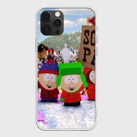 Чехол для iPhone 12 Pro Max с принтом Южный Парк South Park в Кировске, Силикон |  | south park | ubisoft | woodland critter christmas | кенни | мультсериал | стэн | южный парк