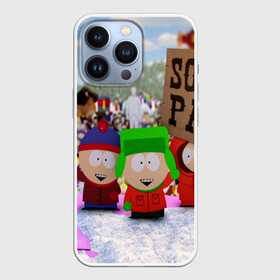 Чехол для iPhone 13 Pro с принтом Южный Парк   South Park . в Кировске,  |  | Тематика изображения на принте: south park | ubisoft | woodland critter christmas | кенни | мультсериал | стэн | южный парк