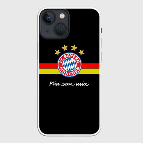 Чехол для iPhone 13 mini с принтом Бавария в Кировске,  |  | bayern mnchen | mia san mia | бавария | германия | красная машина | мы это мы | мюнхен | футбол