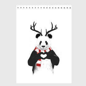 Скетчбук с принтом Новогодний Панда в Кировске, 100% бумага
 | 48 листов, плотность листов — 100 г/м2, плотность картонной обложки — 250 г/м2. Листы скреплены сверху удобной пружинной спиралью | 2021 | 21 | 2k21 | 2к21 | chrystmas | deer | heart | marry | new | panda | santa | snow | xmas | year | год | годом | дед | елка | елки | клаус | лес | мороз | настроение | новогоднее | новогоднему | новый | новым | олень | панда | по | рождество | с