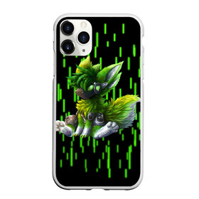 Чехол для iPhone 11 Pro матовый с принтом Protogen music в Кировске, Силикон |  | cute | furry | green | love | music