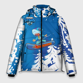 Мужская зимняя куртка 3D с принтом Brawl Stars (Snowboarding) в Кировске, верх — 100% полиэстер; подкладка — 100% полиэстер; утеплитель — 100% полиэстер | длина ниже бедра, свободный силуэт Оверсайз. Есть воротник-стойка, отстегивающийся капюшон и ветрозащитная планка. 

Боковые карманы с листочкой на кнопках и внутренний карман на молнии. | Тематика изображения на принте: brawl | break dance | leon | moba | skateboard | stars | supercell | surfing | игра | коллаборация | коллаж | колоборация | паттерн