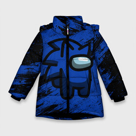 Зимняя куртка для девочек 3D с принтом AMONG US - СОНИК в Кировске, ткань верха — 100% полиэстер; подклад — 100% полиэстер, утеплитель — 100% полиэстер. | длина ниже бедра, удлиненная спинка, воротник стойка и отстегивающийся капюшон. Есть боковые карманы с листочкой на кнопках, утяжки по низу изделия и внутренний карман на молнии. 

Предусмотрены светоотражающий принт на спинке, радужный светоотражающий элемент на пуллере молнии и на резинке для утяжки. | among | among us | amongus | crewmate | game | games | imposter | impostor | logo | monster | sabotage | shhh | sonic | амонг | амонг ас | амонгас | игра | игры | импостер | космос | крюмейт | лого | логотип | логотипы | монстр | саботаж | симв