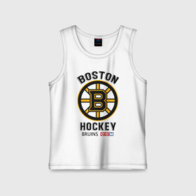 Детская майка хлопок с принтом BOSTON BRUINS NHL в Кировске,  |  | black | boston | bruins | hockey | ice | logo | nhl | sport | usa | бостон | брюинз | кубок | логотип | нхл | спорт | стэнли | хоккей