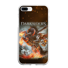 Чехол для iPhone 7Plus/8 Plus матовый с принтом Darksiders (Z) в Кировске, Силикон | Область печати: задняя сторона чехла, без боковых панелей | azrael | darksiders | darksiders 2 | darksiders 3 | griever | silitha | tiamat | ulthane | vulgrim | wrath of war | всадник апокалипсиса | гнев войны | обугленный совет | руина | ультэйн | чёрный молот