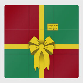 Магнитный плакат 3Х3 с принтом Свитер Райана Рейнольдса в Кировске, Полимерный материал с магнитным слоем | 9 деталей размером 9*9 см | 2020 | christmas | deadpool | gift | hugh jackman | jake gyllenhaal | new year | present | ryan reynolds | snow | ugly xmas sweater | winter | джейк джилленхол | дэдпул | зима | новый год | подарок | райан рейнольдс | рождество | снег | уродливый новогодн