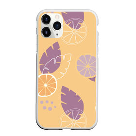Чехол для iPhone 11 Pro Max матовый с принтом Апельсиновый узор в Кировске, Силикон |  | Тематика изображения на принте: апельсин | апельсиновый | еда | летний | оранжевый | паттерн | сок | узор | фиолетовый