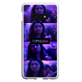 Чехол для Samsung S10E с принтом сериал Euphoria в Кировске, Силикон | Область печати: задняя сторона чехла, без боковых панелей | zendaya | зендея | ру беннетт | сериал euphoria | эйфория