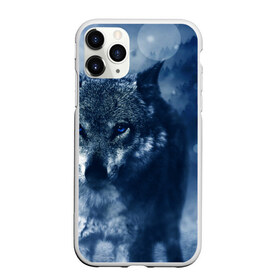 Чехол для iPhone 11 Pro матовый с принтом Красивый волк в Кировске, Силикон |  | wolf | ауф | волк | волчонок | зима | синеглазый волк