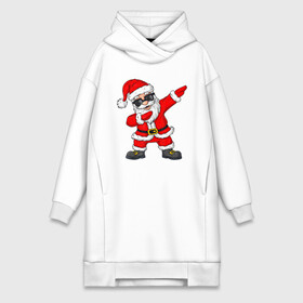 Платье-худи хлопок с принтом Dabing Santa в Кировске,  |  | 2021 | 21 | 2k21 | 2к21 | chrystmas | dab | dabbing | dabing | dance | marry | new | santa | snow | xmas | year | год | годом | даб | даббинг | дабинг | дед | елка | елки | клаус | лес | мороз | настроение | новогоднее | новогоднему | новый | новым | по |