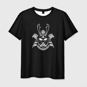 Мужская футболка 3D с принтом Грозный СаМурай в Кировске, 100% полиэфир | прямой крой, круглый вырез горловины, длина до линии бедер | ghost of tsushima | грозный | игры | самурай | черный