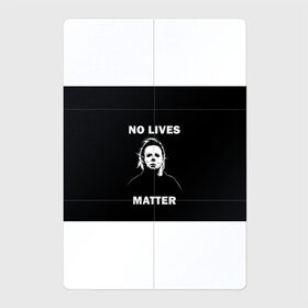 Магнитный плакат 2Х3 с принтом MICHAEL MYERS в Кировске, Полимерный материал с магнитным слоем | 6 деталей размером 9*9 см | Тематика изображения на принте: 666 | bloody | creep | death | evil dead | film | halloween | lives | matter | michael myers | кровь | майкл майерс | ужас | хоррор | хэллоуин