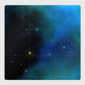 Магнитный плакат 3Х3 с принтом Туманный космос в Кировске, Полимерный материал с магнитным слоем | 9 деталей размером 9*9 см | Тематика изображения на принте: арт | звезда | звёзды | космос | небо | ночное небо | ночь | облако | рисунок | сияние | туманность | яркие цвета