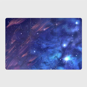 Магнитный плакат 3Х2 с принтом Звёздное небо в Кировске, Полимерный материал с магнитным слоем | 6 деталей размером 9*9 см | Тематика изображения на принте: арт | звезда | звёзды | космос | небо | ночное небо | ночь | облако | рисунок | сияние | туманность | яркие цвета