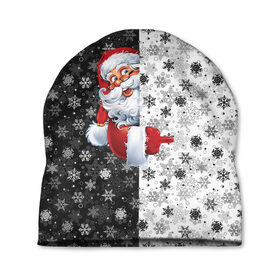 Шапка 3D с принтом Дед Мороз в Кировске, 100% полиэстер | универсальный размер, печать по всей поверхности изделия | christmas | merry christmas | дед мороз | ёлка | зима | мороз | новый год | подарок | праздник | рождество | с новым годом | санта клаус | снегурочка | снежинки