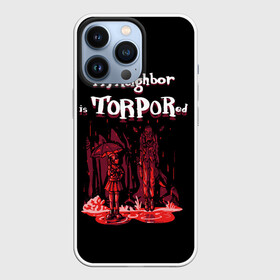 Чехол для iPhone 13 Pro с принтом Мой сосед в торпоре в Кировске,  |  | my neighbor is totoro | torpor | totoro | vampires the masquerade | vtm | wod | world of darkness | вампир | вампиры | миадзаки | миядзаки | мой сосед тоторо | торпор | тоторо | фанарт | шутка | юмор