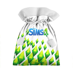 Подарочный 3D мешок с принтом THE SIMS 4 в Кировске, 100% полиэстер | Размер: 29*39 см | Тематика изображения на принте: real life. | sims 4 | the sims | жизнь | семья | симс 2 | симс 3 | симс 4 | симс онлайн | симулятор