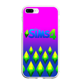 Чехол для iPhone 7Plus/8 Plus матовый с принтом THE SIMS 4 в Кировске, Силикон | Область печати: задняя сторона чехла, без боковых панелей | real life. | sims 4 | the sims | жизнь | семья | симс 2 | симс 3 | симс 4 | симс онлайн | симулятор