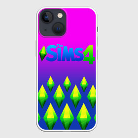 Чехол для iPhone 13 mini с принтом THE SIMS 4 в Кировске,  |  | real life. | sims 4 | the sims | жизнь | семья | симс 2 | симс 3 | симс 4 | симс онлайн | симулятор