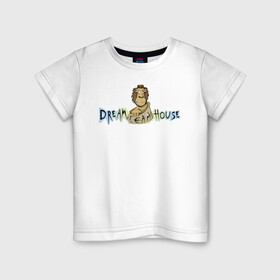 Детская футболка хлопок с принтом Никита Мимимишка DREAMTEAM в Кировске, 100% хлопок | круглый вырез горловины, полуприлегающий силуэт, длина до линии бедер | dreamteam | dreamteamhouse | tiktok | блогер | дримтим | мимимишка | никита мимимишка | тикток