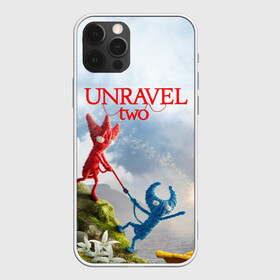 Чехол для iPhone 12 Pro Max с принтом Unravel Two (Z) в Кировске, Силикон |  | coldwood interactive | unravel | unravel two | головоломка | красная пряжа | распутать | семейная игра | ярни