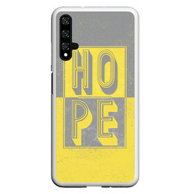Чехол для Honor 20 с принтом Ultimate Hope в Кировске, Силикон | Область печати: задняя сторона чехла, без боковых панелей | 2021 | hope | pantone | винтаж | надежда | цвет года