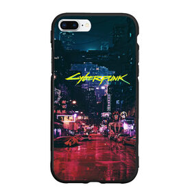 Чехол для iPhone 7Plus/8 Plus матовый с принтом Cyberpunk 2077 в Кировске, Силикон | Область печати: задняя сторона чехла, без боковых панелей | 2020 | cyberpunk 2077 | игры | киберпанк | тренды