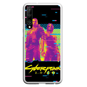 Чехол для Honor P30 с принтом Cyberpunk 2077 - Взлом системы в Кировске, Силикон | Область печати: задняя сторона чехла, без боковых панелей | 2077 | cd | cdprojectd | cyber | game | gamer | pank | project | punk | red | steam | syber | syberpank | valve | декабрь | игра | игра2020 | иградекабрь | игры | кибер | киберпан | панк | суберпунк | топигра