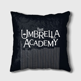 Подушка 3D с принтом Umbrella Academy в Кировске, наволочка – 100% полиэстер, наполнитель – холлофайбер (легкий наполнитель, не вызывает аллергию). | состоит из подушки и наволочки. Наволочка на молнии, легко снимается для стирки | 5 | academy umbrella | cha cha | diego | hazel | klaus | vanya | академия амбрелла | ваня харгривз | диего | пятый | харгривз | хейзел | хейзел и чача | чача