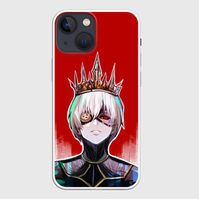 Чехол для iPhone 13 mini с принтом Ken King в Кировске,  |  | anime | ghoul | juzo | kaneki | kaneki ken | ken | suzuya | tokyo | tokyo ghoul | аниме | гуль | джузо | джузо сузуя | канеки | кен | кен канеки | рей | сейдо | сузуя | токийский гуль | япония