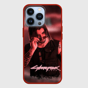 Чехол для iPhone 13 Pro с принтом Johnny Silverhand Cyberpunk в Кировске,  |  | ceberpunk | johnny | silverhand | андроид | джонни | киану | киберпанк | киборг | ривз | сильверхенд