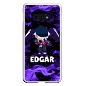 Чехол для Samsung S10E с принтом BRAWL STARS EDGAR в Кировске, Силикон | Область печати: задняя сторона чехла, без боковых панелей | Тематика изображения на принте: 8 bit | 8 бит | brawl | brawl stars | crow | edgar | leon | stars | бравл | бравл старс | браво старс | едгар | игра | компьютерная | леон | огонь | онлайн | старс | эдгар