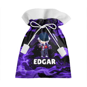 Подарочный 3D мешок с принтом BRAWL STARS EDGAR в Кировске, 100% полиэстер | Размер: 29*39 см | 8 bit | 8 бит | brawl | brawl stars | crow | edgar | leon | stars | бравл | бравл старс | браво старс | едгар | игра | компьютерная | леон | огонь | онлайн | старс | эдгар