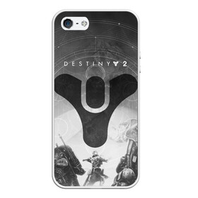 Чехол для iPhone 5/5S матовый с принтом DESTINY в Кировске, Силикон | Область печати: задняя сторона чехла, без боковых панелей | beyond light | destiny | destiny 2 | дестини | игры