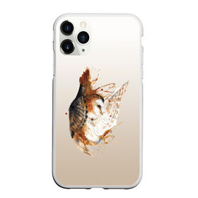 Чехол для iPhone 11 Pro Max матовый с принтом летящая сова рисунок в Кировске, Силикон |  | Тематика изображения на принте: акварель | акварельный | арт | брызги | градиент | животные | звери | краска | крылья | момент | полет | потеки | рисунок | скетч | сова | филин