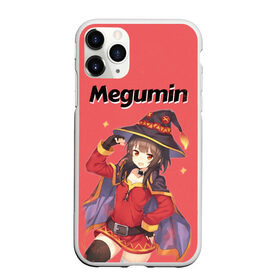 Чехол для iPhone 11 Pro Max матовый с принтом Megumin в Кировске, Силикон |  | aqua | darkness | kazuma | kono subarashii | konosuba | megumin | аква | богиня благословляет этот прекрасный мир | даркнес | даркнесс | казума | коносуба | мегумин | юн юн