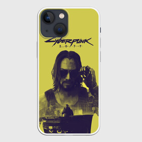 Чехол для iPhone 13 mini с принтом Cyberpunk 2077 в Кировске,  |  | 2077 | action | cyberpunk | cyberpunk 2077 | rpg | игра | киану ривз | киберпанк | найт сити | рпг