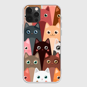 Чехол для iPhone 12 Pro Max с принтом Котики мультяшные в Кировске, Силикон |  | cat | cats | cosmos | kitten | mem | memes | rose | roses | глаза | глазки | киска | космос | кот | котёнок | котик | котики | котэ | котята | кошак | кошка | кошки | красивая | мем | мемчики | милая | прикольная | розы | светлая