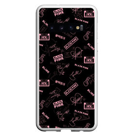 Чехол для Samsung Galaxy S10 с принтом BLACKPINK в Кировске, Силикон | Область печати: задняя сторона чехла, без боковых панелей | black pink | blackpink | k pop | блэкпинк | дженни | джису | к поп | лиса | розэ