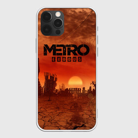 Чехол для iPhone 12 Pro с принтом Metro Exodus в Кировске, силикон | область печати: задняя сторона чехла, без боковых панелей | 2033 | exodus | metro | metro 2033 | metro exodus | stalker | апокалипсис | диггер | дигеры | метро | разрушка | эпидемия