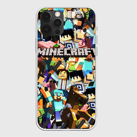 Чехол для iPhone 12 Pro Max с принтом MINECRAFT в Кировске, Силикон |  | Тематика изображения на принте: minecraft | аид | алмазы | игра майнкрафт | компот | компот. | майнкрафт | нуб | скин