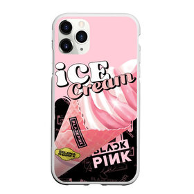 Чехол для iPhone 11 Pro Max матовый с принтом BLACKPINK ICE CREAM в Кировске, Силикон |  | black pink | blackpink | ice cream | k pop | блэкпинк | дженни | джису | к поп | лиса | розэ