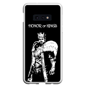 Чехол для Samsung S10E с принтом Honor of Kings в Кировске, Силикон | Область печати: задняя сторона чехла, без боковых панелей | empire | king | king of | logo game | moba | strategy | игра honor of kings | империя | кинг оф | король | корона | логотипы игр | моба | мобильные игры | персонажи игр | средневековье | стратегия | хонор оф кингс | царь